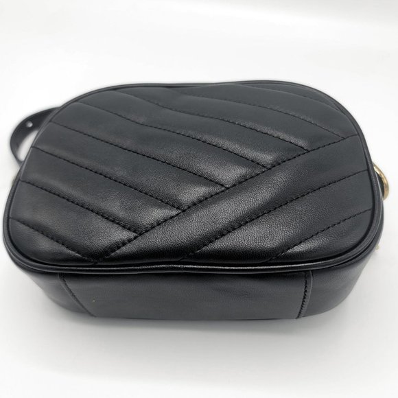 Tory Burch Kira Chevron Small Camera Bag - Picture 6 of 8